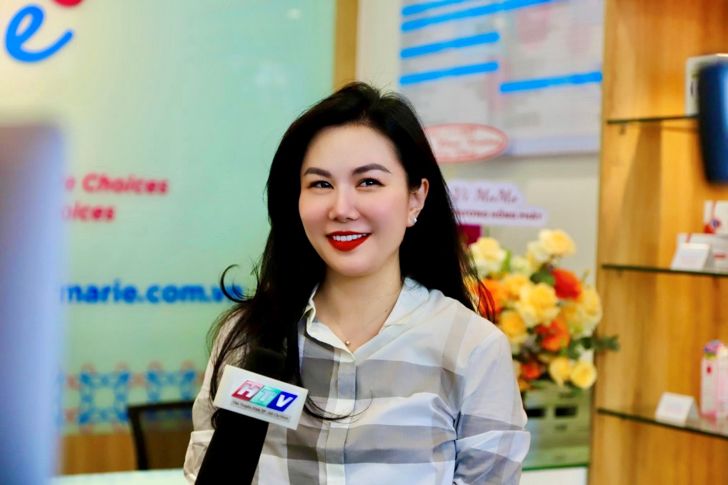 Bà Nguyễn Thị Thùy Trang – Giám đốc Hệ thống Phòng khám Sản phụ khoa – Kế hoạch hóa gia đình Dr. Marie